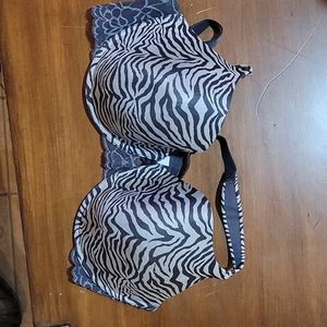 Sexy zebra bra....never warn